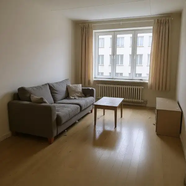 Дом перед сдачей в аренду - до уборки