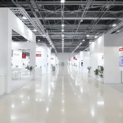 Послемероприятная уборка выставочного павильона - после уборки